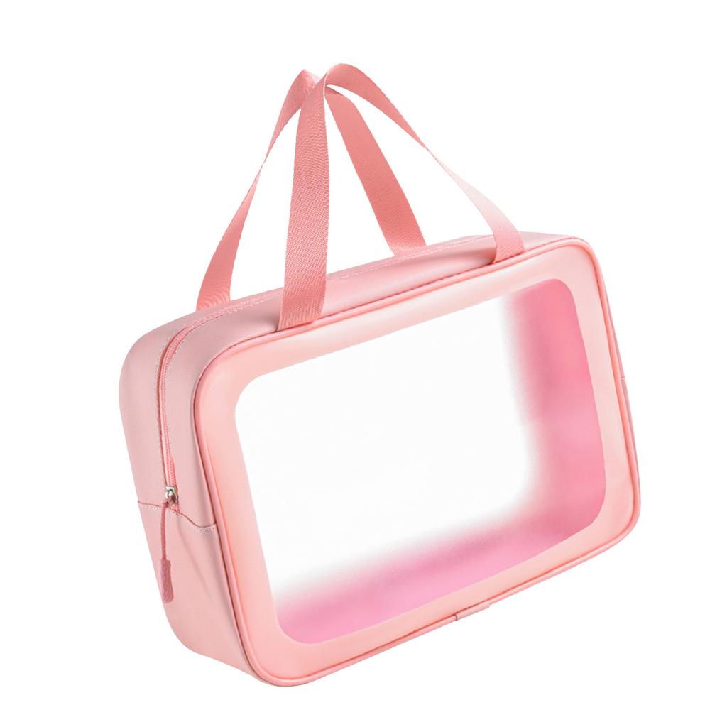 Transparent Makeup Bag Large Capacity PVC Waterproof Portable Toiletry Bag for Travel
