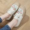 Jingrui embroidered shoes, old Beijing cloth shoes, mother shoes, lightweight soft-soled pastoral Hanfu shoes, flat-soled women's single shoes