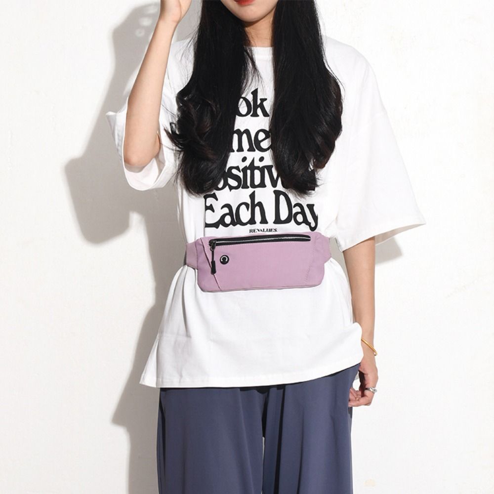 

Invisible Running Waist Bag Lightweight Sports Fanny Pack Sports Belt Pouch Outdoor Sports рожевий