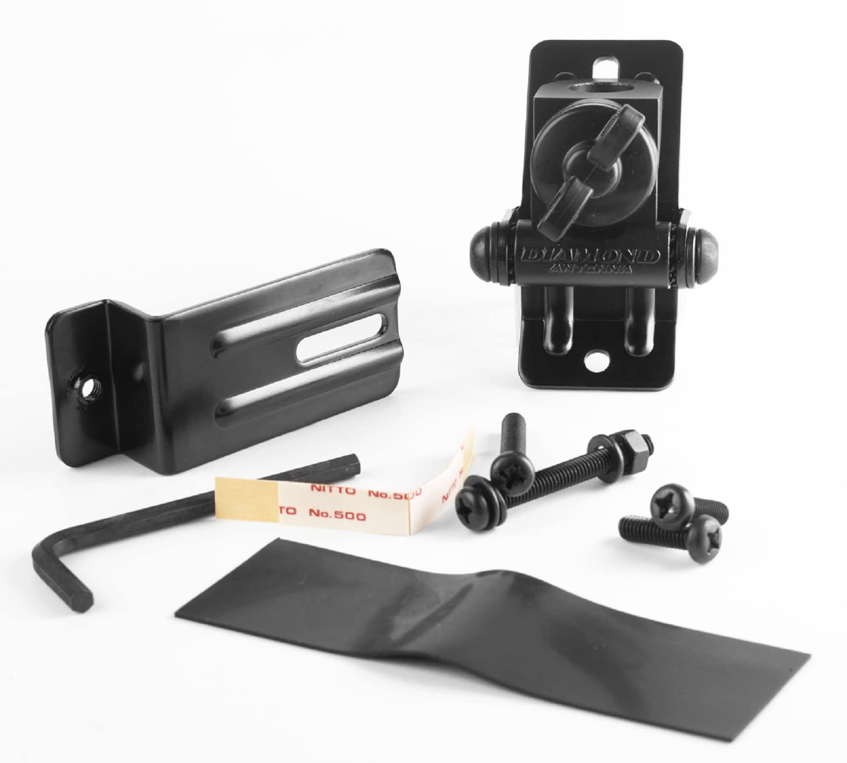 

Diamond K515 Roof Rail Dedicated Midi Size Base with Adjustable Mounting Width K-515 чёрный