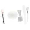 DIY Facial Mask Tool Silicone Brush Soft Brush Mixing Bowl Spatula Measuring Cup Set