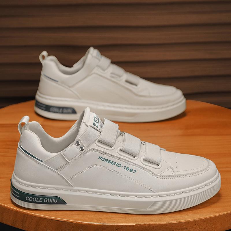 

Кожа Однотонные Туфли Мода Молодежный Повседневный Спортивная Обувь Мужская Обувь 44