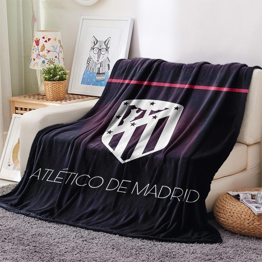 Atlético de Madrid Flannel Blanket, High quality Comfortable for All Seasons, Home Decor, Warmth and Comfort