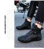 Stivali da Moto da Uomo per Tutte le Stagioni - Scarpe alla Caviglia per Fuoristrada e Corse