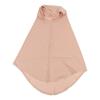 Colorful Solid Color Flounce Scarf Women Muslim 1Pc Headscarf Wraps Femme Musulman Headband Islamic Turb