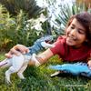 Mattel Jurassic World Big Torvosaurus Kids Figure Dinosaur 30cm in Ages 4 and JKL88 Action! Toy, Approx. Length, Up, Gray,