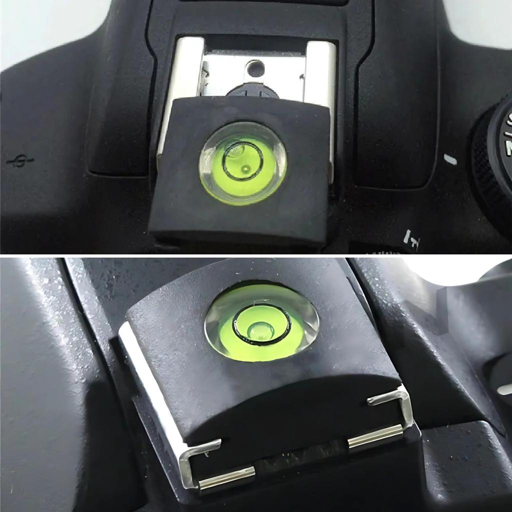 MagZen Akcesorium do Aparatu Stopka Poziomnica Zestaw dla Gorącej Stopki i Zimnej Stopki Kompatybilny z i Więcej Poziom, Osłona, Poziom, 2, Aparaty, Canon, Nikon, Sony,