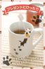 Mug Present Cat Cute Woman Mother Stylish Box Mino Ware Wrapping Mitarashi-chan