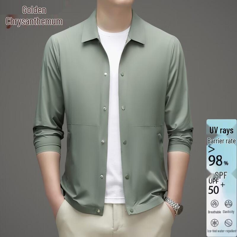 Men's Ultra-Thin Ice Silk Sun Protection Jacket