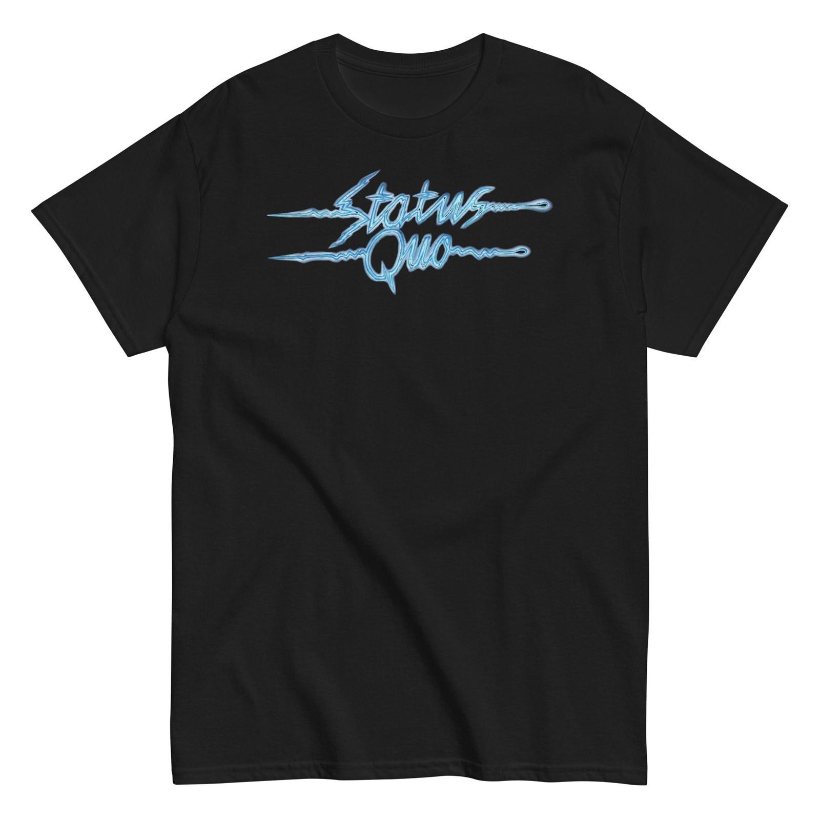MerchMoment Status Quo - Bass T- T- Black New Unisex T-Shirt XXXXL