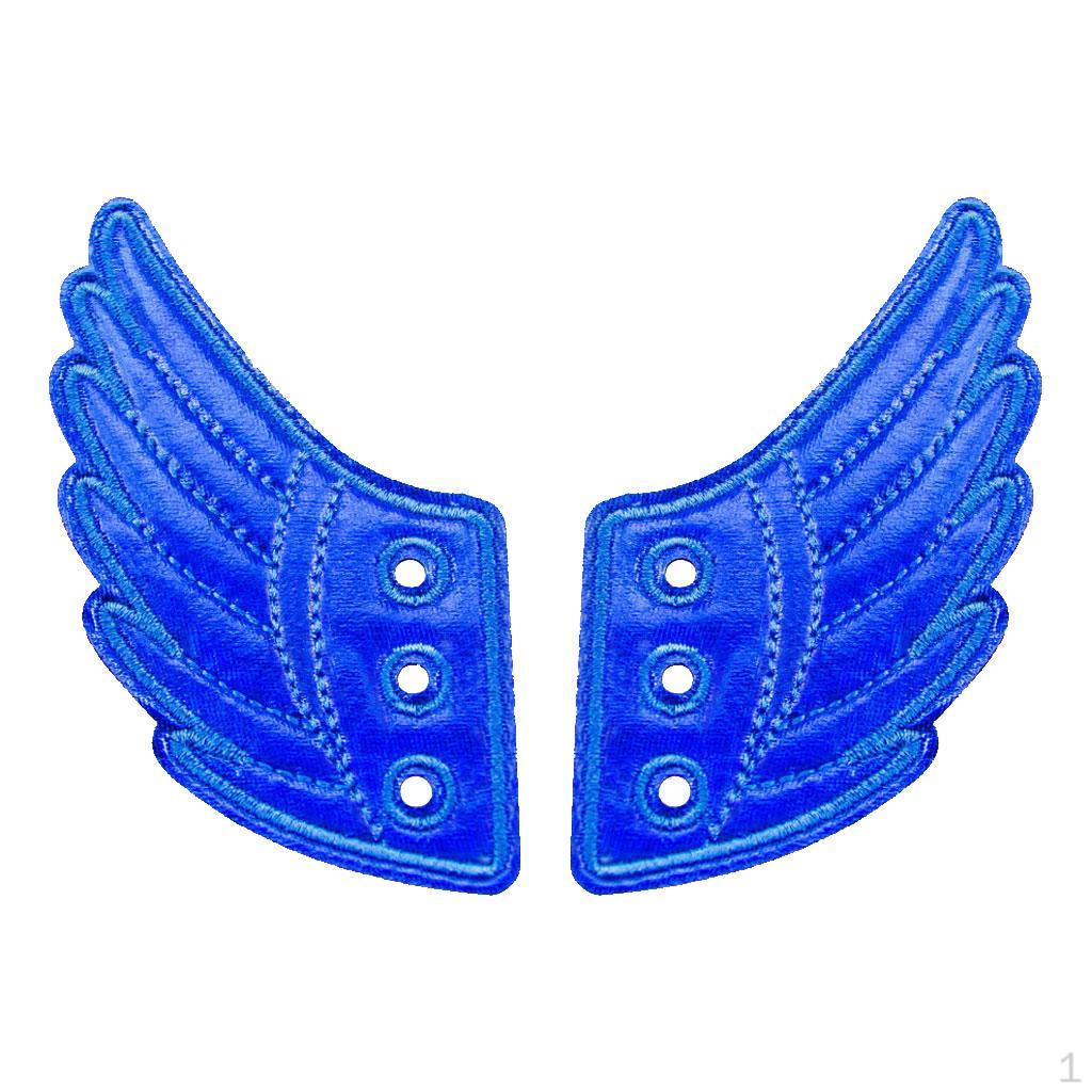 

Angel Wing Applique For Boy Slippers Accessories синій