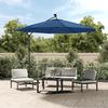 Outdoor Parasol - VIDAXL - Cantilever Model - 300 Cm - LED Lights - Steel Pole
