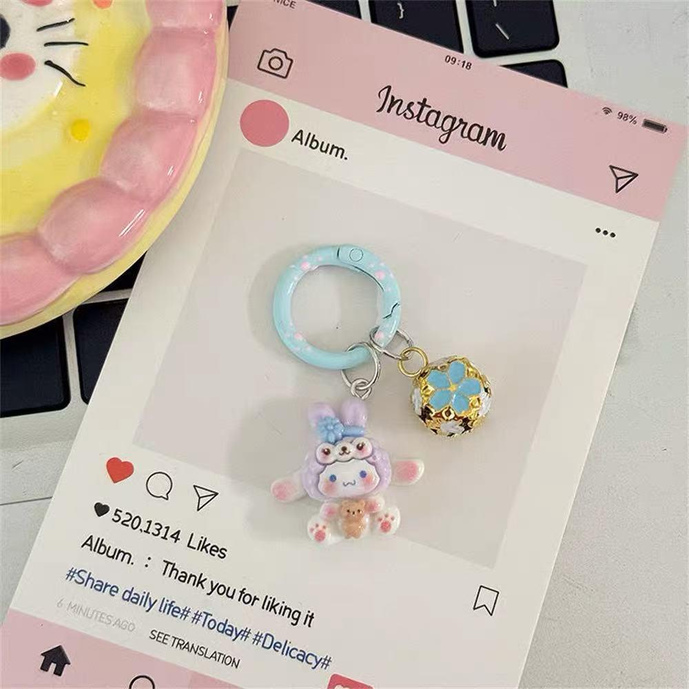 Мультяшный брелок-подвеска для рюкзака Sanrio: Милый аксессуар для девочки и подарок лучшему другу