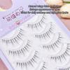 Mogugu - Set mit 5 Paar: Natürliche, zarte künstliche Wimpern