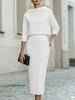 Oversized Sexy Bodycon Dress and Top Set - New Arrivals for