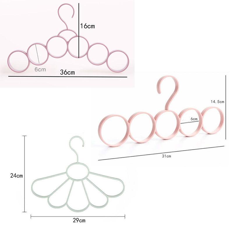 Scarf Tie Storage Rack Thickened Multi-specification Hanger Scarf Rack Belt Rack Belt Rack Multi-function Rack Wardrobe Organizer