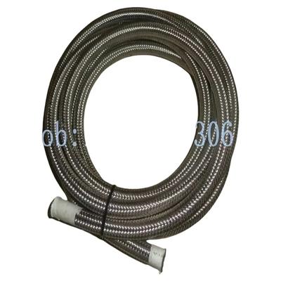 1M AN6 Heavy Duty Multi-Purpose Auto Modification SS Stainless Steel Braided Fuel Oil Cooler Hose for Automotive