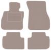 Beige Velour Floor Mats For: BMW 1 F40 Hatchback (2019-)