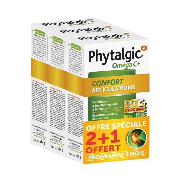 Nutreov Phytalgic+ Omega C+ 3 x 60 capsules
