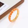 DIEZI Bracciali a Manetta Smaltati Bohemien 11 Colori Hip Hop Geometrici Irregolari Colore Oro Metallo Bracciale Largo Per Donne Uomini Gioielli