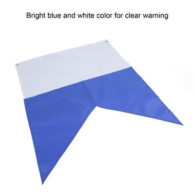 Bandeiras de Mergulho Internacionais Azul Branco Azul Branco Bandeiras de Mergulho Leves Cores Vivas para Snorkeling para Atividades Subaquáticas