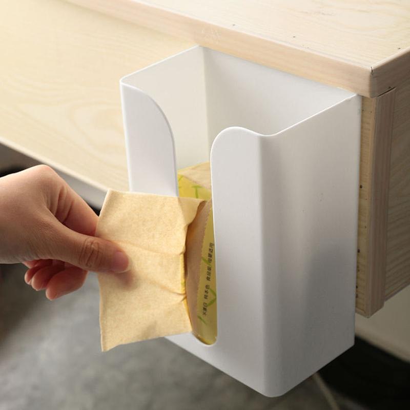 Decorative Tissue Box Rectangular Paper Towel Dispenser Napkin Holder Case Bathroom Accessories