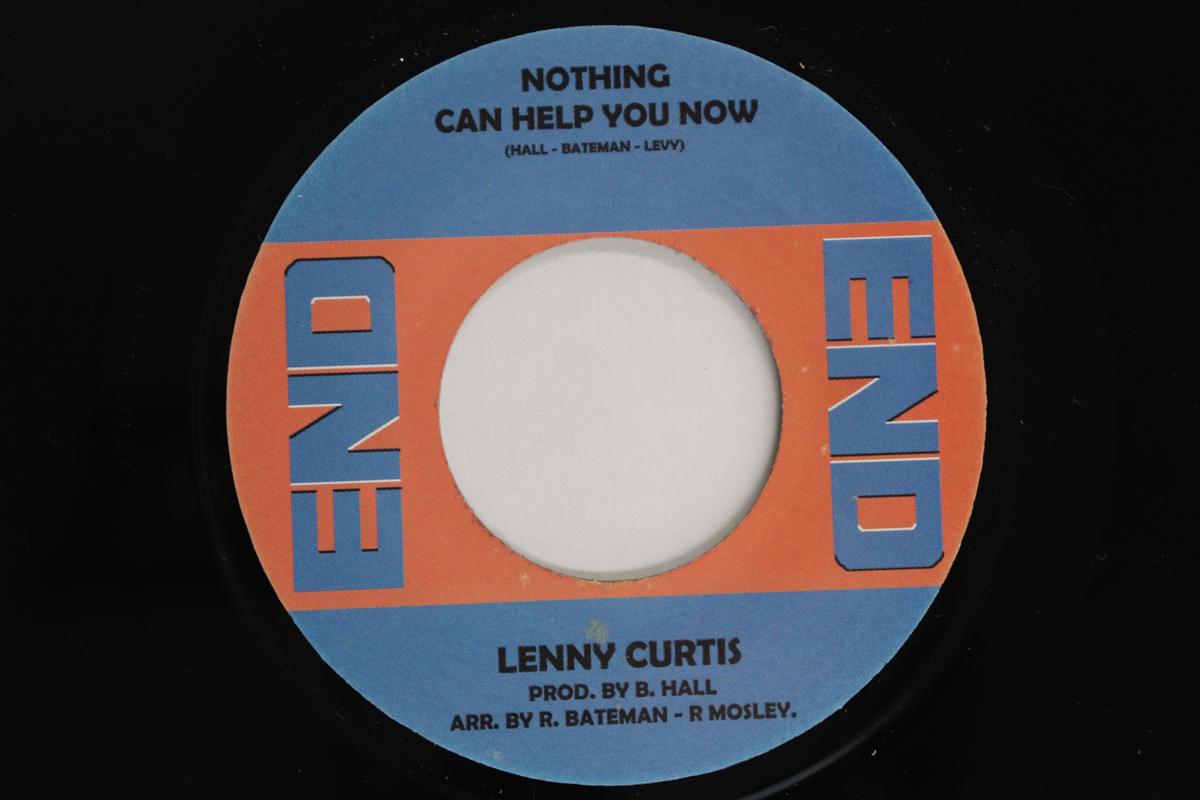 

7-дюймовая пластинка ЛЕННИ КЕРТИС - Ничто не может тебе помочь сейчас / Кто ты LEN001 END Великобритания Соул/Фанк Б/у