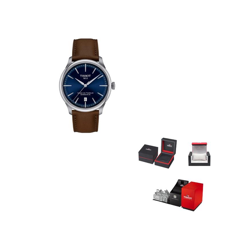 TISSOT Men s Tourelles Collection Watch T139.807.16.041.00 Blue Dial