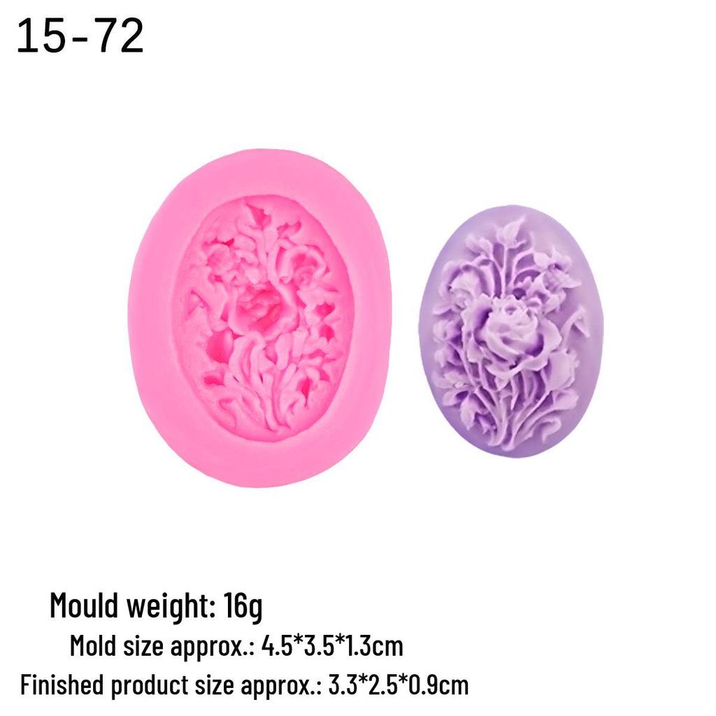 DIY Flower Decoration Silicone Mold for Cake & Clay Craft