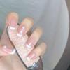 Transparente Nagelschablonen mit Schaber, Gelee-Silikonstempel für französische Nägel, Maniküre-Sets, Nagelkunst-Stempelwerkzeug-Set