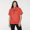 Zumba Wear Short Sleeve Size Z2T000023 Hoodie, XS, Orange,