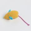 12pcs Random Mix Catnip Plush Mouse Cat Toy Striped Cloth Mouse Pet Toy