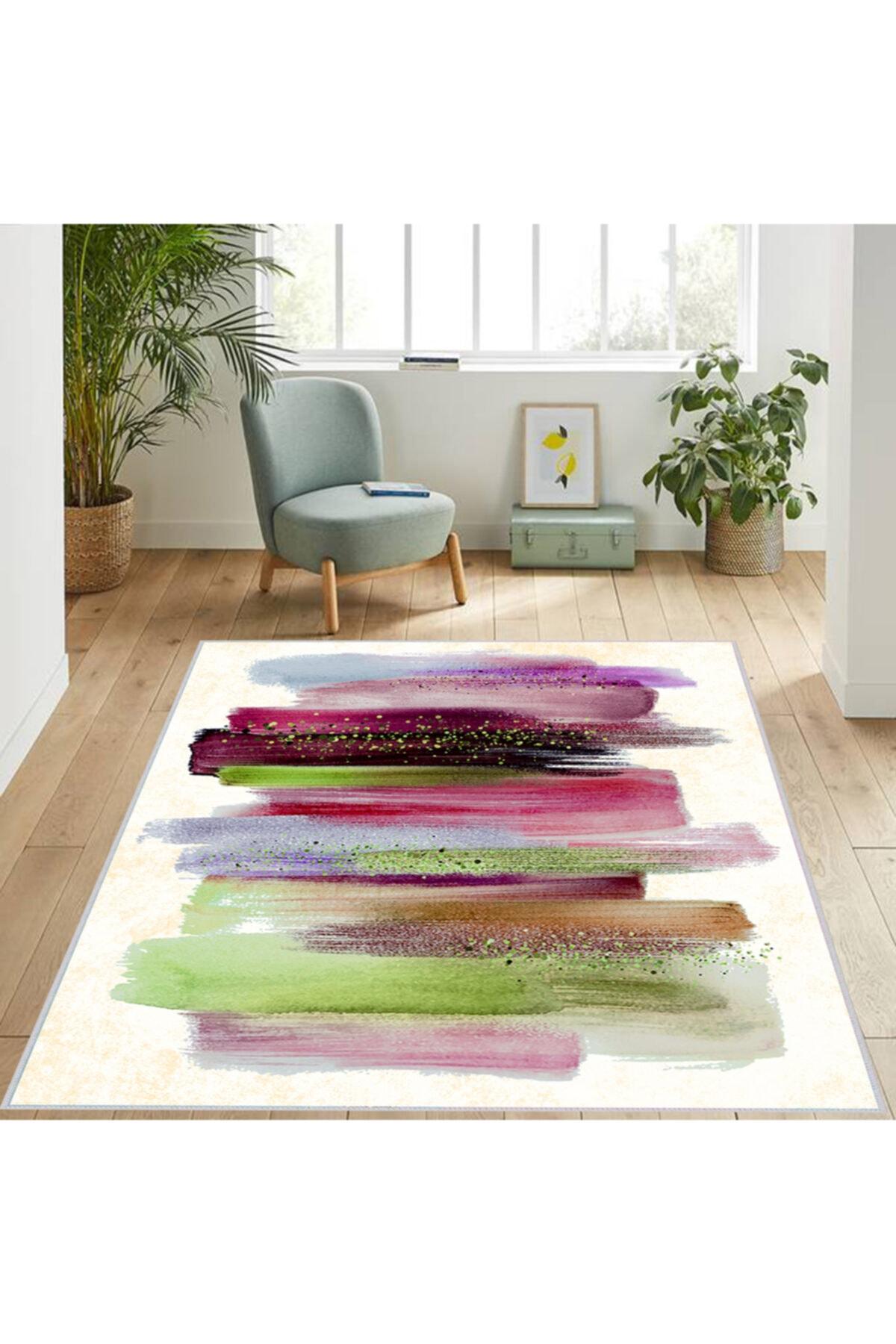 

Моющийся ковер с принтом Rovigo Home RVG1136 50x80 бежевый