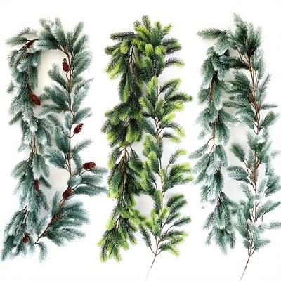 Christmas Garlands Norfolk Pine Garland Artificial Garland 6FT Greenery
