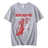 Hot Game Devil May Cry Dante Graphic T Shirts Gothic Trend Vintage Short Sleeve Tshirt Fashion Casual Oversized Tshirts Unisex