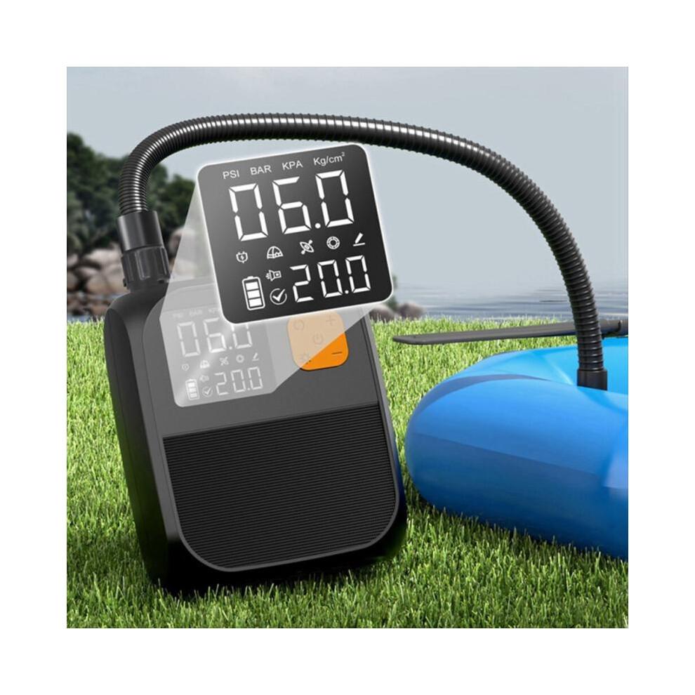 8000mAh Wireless Electric Air Pump LED Lighting Compressor Sup Inflatable for Car Surfing Paddle Board Boat