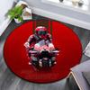 MAR pattern round rug,Carpet Rug for Living Room Bedroom Playroom ,Non-slip Floor Mat,Holiday Gifts and Birthday Gifts.