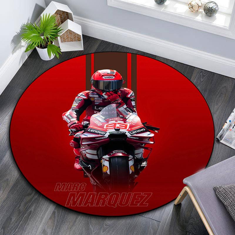 MAR pattern round rug,Carpet Rug for Living Room Bedroom Playroom ,Non-slip Floor Mat,Holiday Gifts and Birthday Gifts.