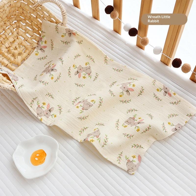 25X50Cm Baby Six-Layer Pure Cotton Gauze Small Towel Face Towel Square Towel Mouth Towel Baby Washcloth A8