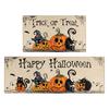 2 Pcs Halloween Rug Bathroom Floor Mat Super Absorbent Quick-Drying Anti-Slip Pumpkin Ghost Print Multipurpose Halloween Party Decoration Kitchen