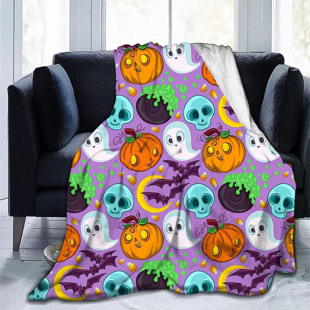 Halloween Print Blanket