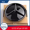 DJR5   Hot 2025 3D Car Grill Emblem Star Badge Front Grill Logo For Mercedes Benz W204 W205 W213 X253 A B C E S CLA GLB GLC GLE GLS Acc