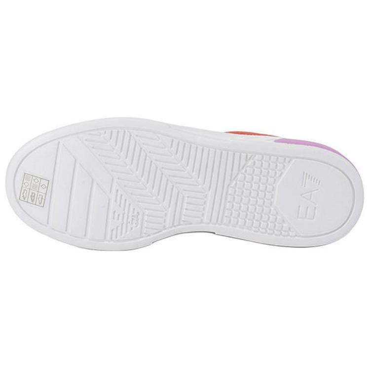 Emporio Armani EA7 Round Toe Flat Low Top Sneakers Unisex sneakers White X8X173XK374T580