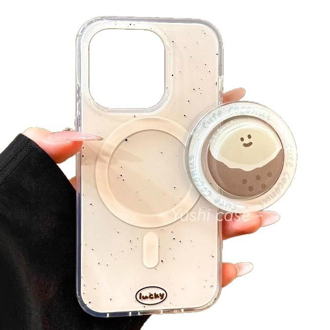 Summer Ins Splash Cartoon Coconut for IPhone16promax Mobile Phone Case for Apple 15 New Model 17pro High