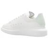 Alexander Mcqueen Oversized Sneaker Cow Leather Low Top Stylish Skateboarding Shoes Men's White Green 727394WICGU8935