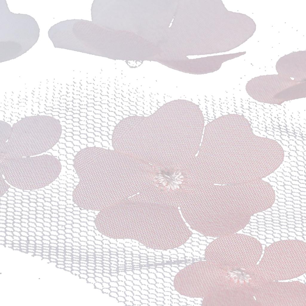 Flowers Tulle Rolls 10cm 10yd Premium Polyester Flexible Wide Application Exquisite Sparkling Tulle Rolls