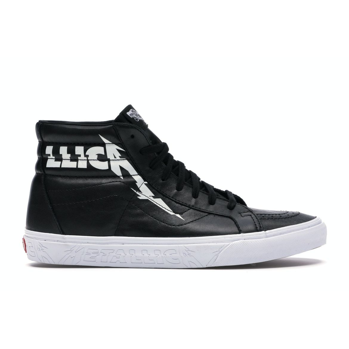 

Кроссовки унисекс Vans SK8 Hi Metallica черные VN0A2XSBPZJ
