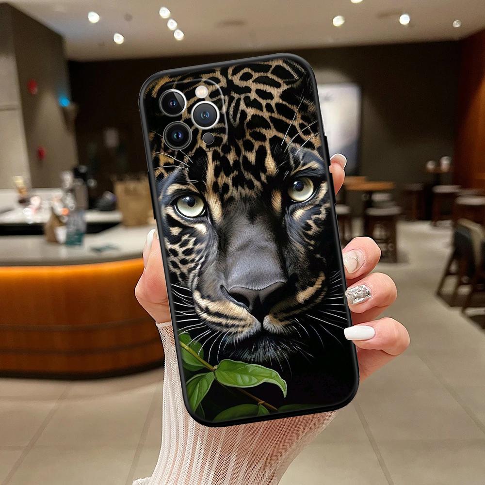 RA16 Leopard Phone Case for Samsung Galaxy A11 A12 A13 A15 A52S A53 A55 A56 A70 A71 A72 A73 F06 F16 F56 S10 Plus S10e