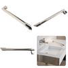 Arms Compatibility Stainless Steel Sturdy Walk In Shower Screen Door Wet Room Screen Enclosure Easy Installation Stainless Steel