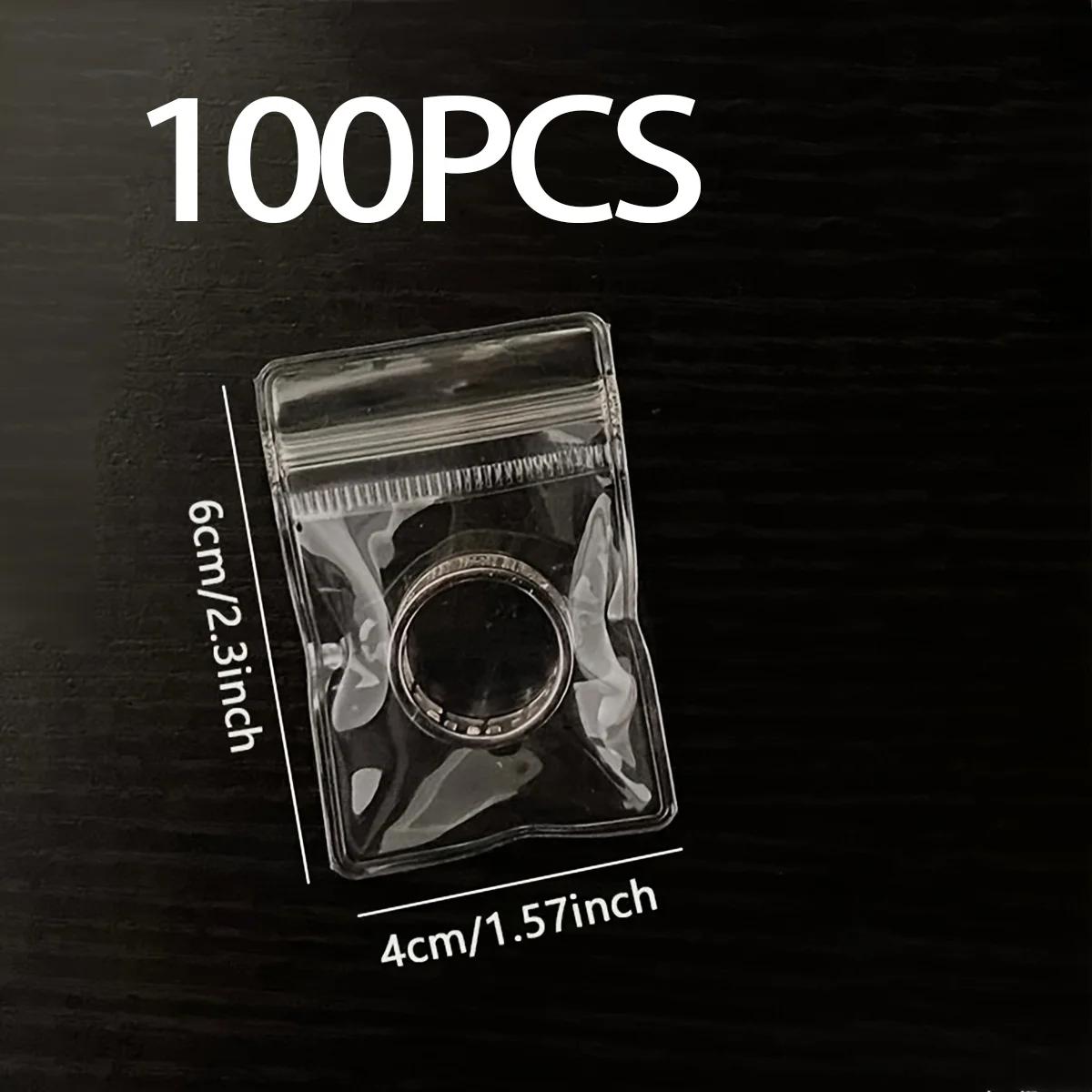 

Органайзер для украшений, мешочки, прозрачный ПВХ, антиокислительные, для хранения серег, подвесок, ожерелий, браслетов